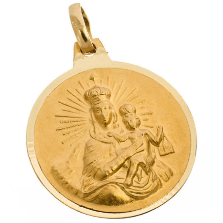 Zlatý přívěsek Škapulíř