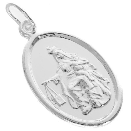 Stříbrný přívěsek Škapulíř