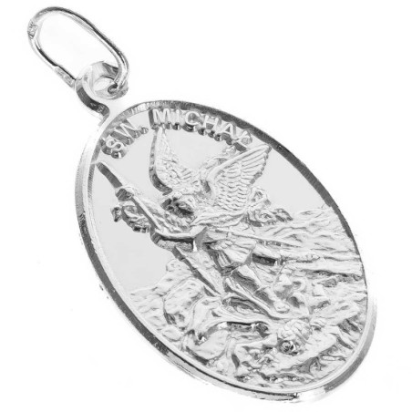 Stříbrný přívěsek - sv. Michael Archanděl