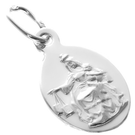 Stříbrný přívěsek Škapulíř
