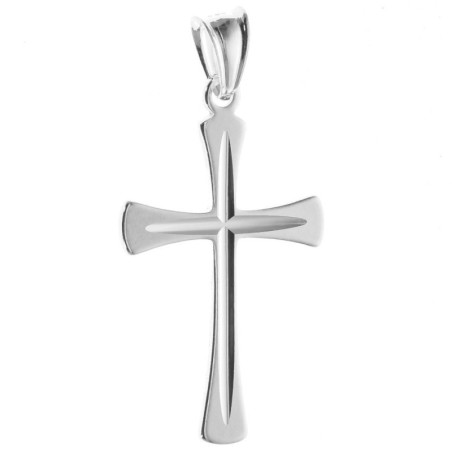 Stříbrný přívěsek - křížek