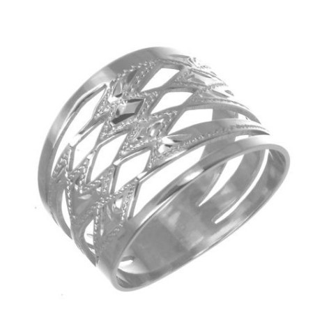 Stříbrný prsten - s ručním gravírem