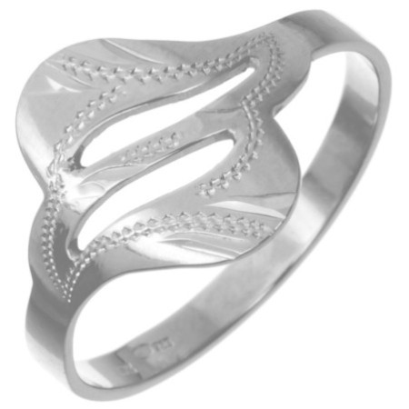 Stříbrný prsten - s ručním gravírem