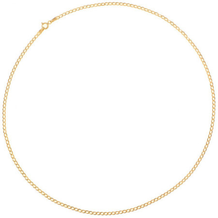 Zlatý řetízek - vzor Pancer, šířka 2 mm