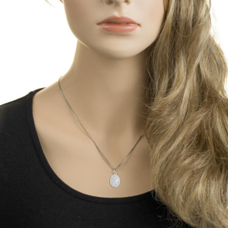 Stříbrný přívěsek - sv. Michael Archanděl