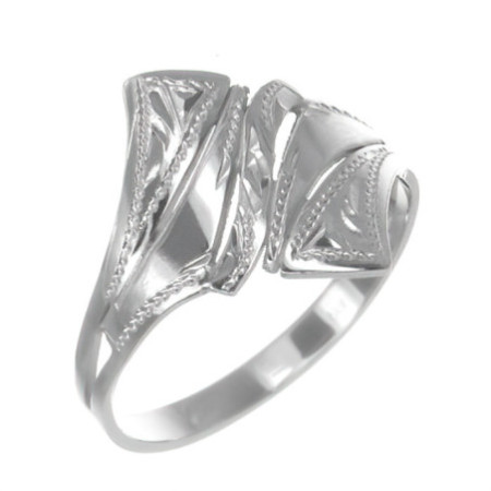 Stříbrný prsten - s ručním gravírem