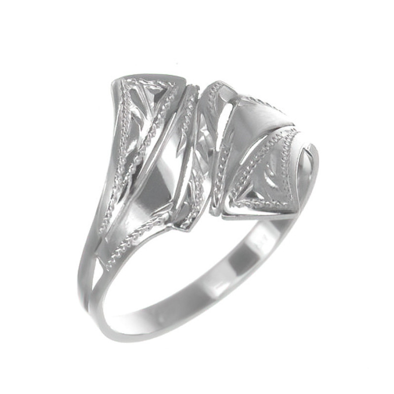 Stříbrný prsten - s ručním gravírem