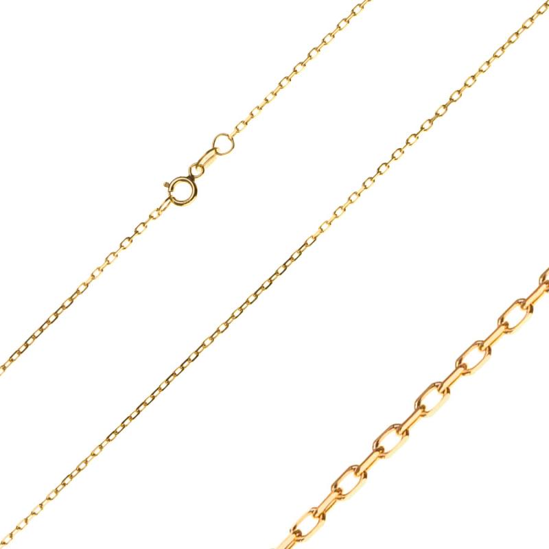Zlatý řetízek - vzor Rolo, tloušťka 1,3 mm | Argento.cz
