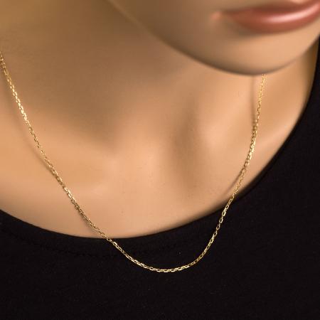 Zlatý řetízek - vzor Rolo, tloušťka 1,3 mm | Argento.cz