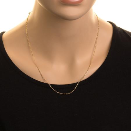 Zlatý řetízek - vzor Rolo, tloušťka 1,3 mm | Argento.cz