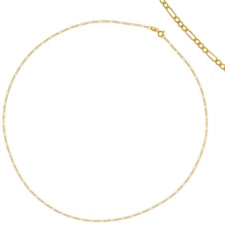 Zlatý řetízek - vzor Figaro, šířka 1,6 mm | Argento.cz
