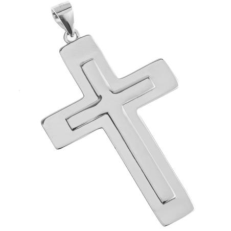 Stříbrný přívěsek - křížek | Argento.cz