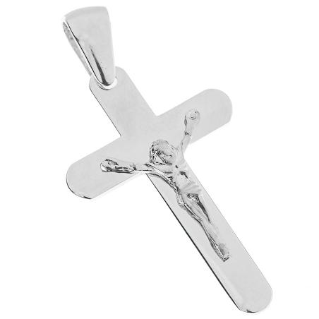 Stříbrný přívěsek - křížek s Ježíšem | Argento.cz