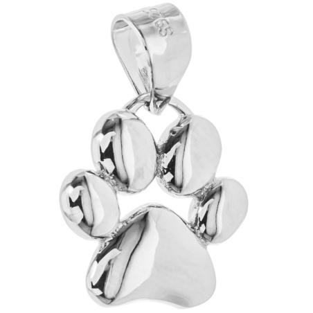 Stříbrný přívěsek - labka | Argento.cz
