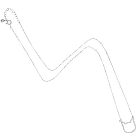 Stříbrný náhrdelník - kočka | Argento.cz