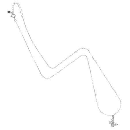 Stříbrný náhrdelník - motýl | Argento.cz