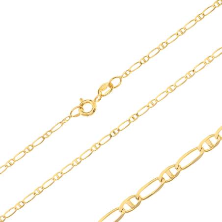 Zlatý řetízek - vzor Figaruchi, šířka 1,8 mm | Argento.cz