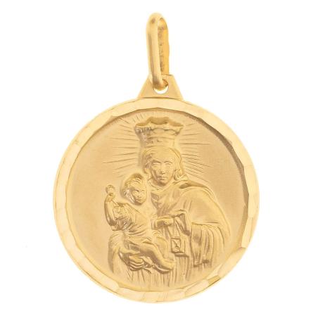 Zlatý přívěsek Škapulíř | Argento.cz