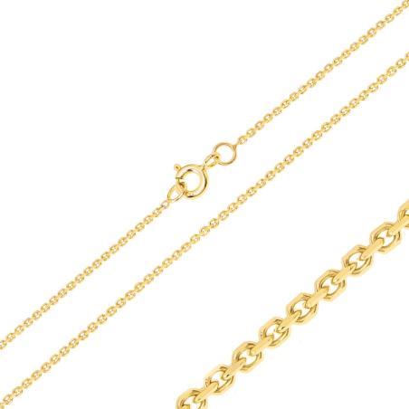 Zlatý řetízek - vzor Rolo, tloušťka 1,3 mm | Argento.cz