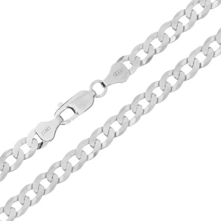 Stříbrný řetízek - vzor Pancer, šířka 6 mm | Argento.cz