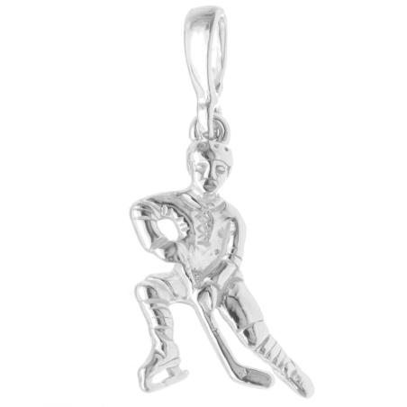 Stříbrný přívěsek - hokejista | Argento.cz