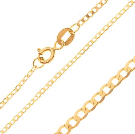 Zlatý řetízek - vzor Pancer, tloušťka 1,7 mm | Argento.cz