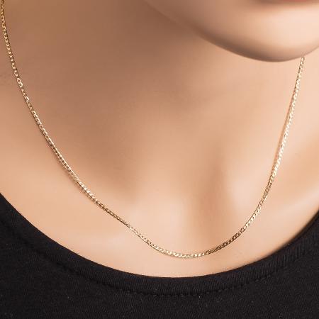 Zlatý řetízek - vzor Pancer, tloušťka 1,7 mm | Argento.cz