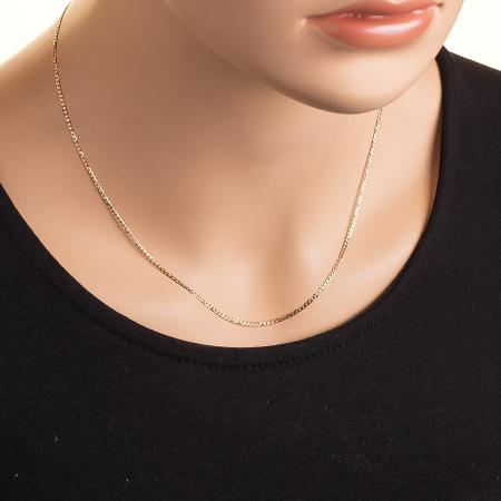 Zlatý řetízek - vzor Pancer, tloušťka 1,7 mm | Argento.cz