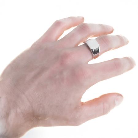 Stříbrný prsten - pečetní | Argento.cz