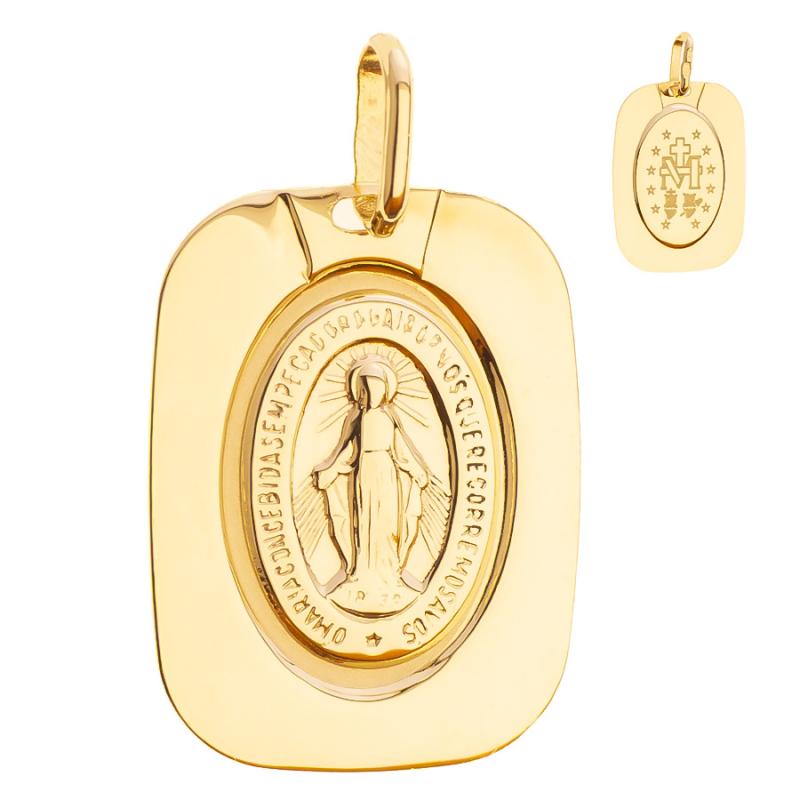 Zlatý přívěsek Zázračná medailka | Argento.cz