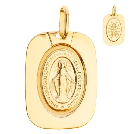 Zlatý přívěsek Zázračná medailka | Argento.cz