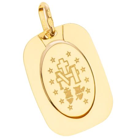 Zlatý přívěsek Zázračná medailka | Argento.cz