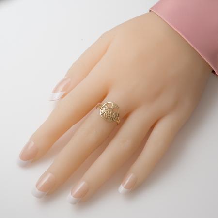 Pozlacený stříbrný prsten - strom života | Argento.cz