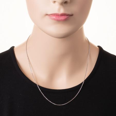 Stříbrný řetízek - vzor Rolo, tloušťka 1,5 mm | Argento.cz