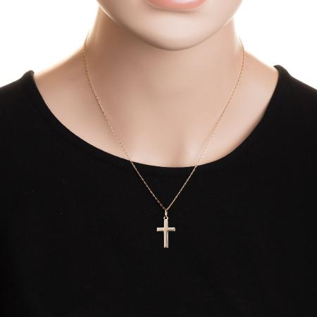 Zlatý přívěsek - křížek | Argento.cz