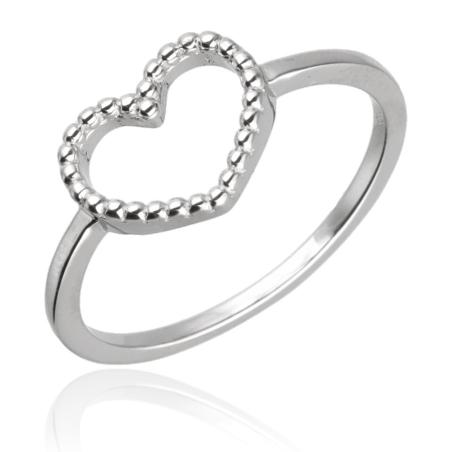 Stříbrný prsten - srdíčko | Argento.cz