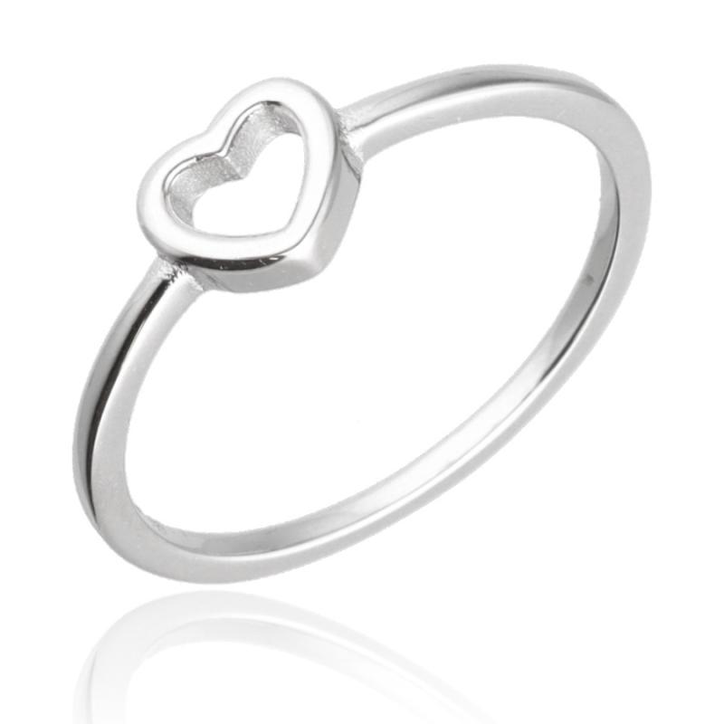 Stříbrný prsten - srdíčko | Argento.cz