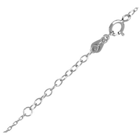 Stříbrný náhrdelník - andělské křídlo, délka 43 až 46 cm | Argento.cz