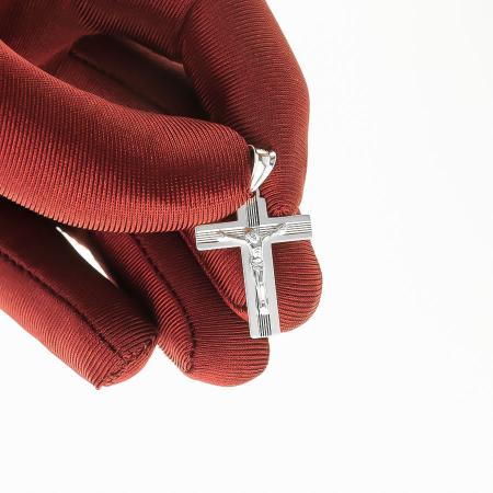 Stříbrný přívěsek - křížek s Ježíšem | Argento.cz