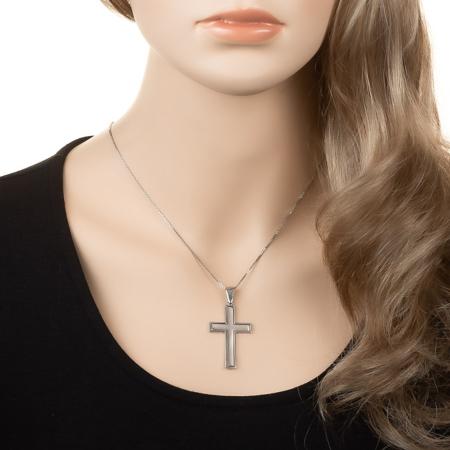 Stříbrný přívěsek - křížek | Argento.cz