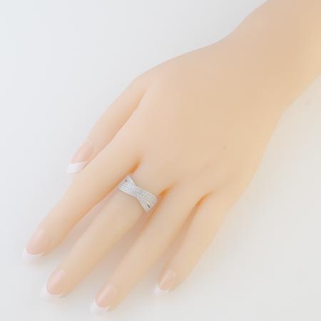 Stříbrný prsten - čiré kulaté zirkony | Argento.cz