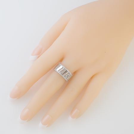 Stříbrný prsten - čiré kulaté zirkony | Argento.cz