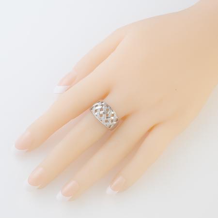 Stříbrný prsten - čiré kulaté zirkony | Argento.cz