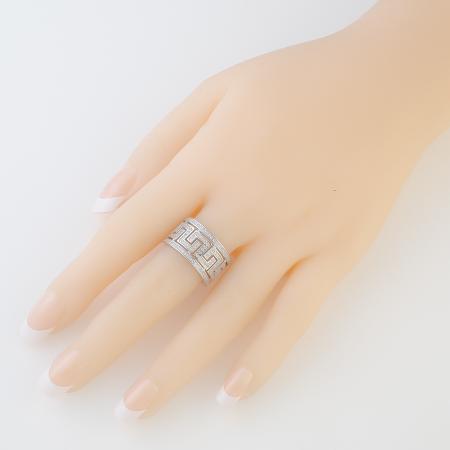 Stříbrný prsten - čiré kulaté zirkony | Argento.cz