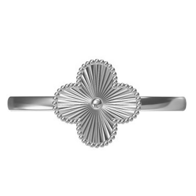 Stříbrný prsten - čtyřlístek | Argento.cz