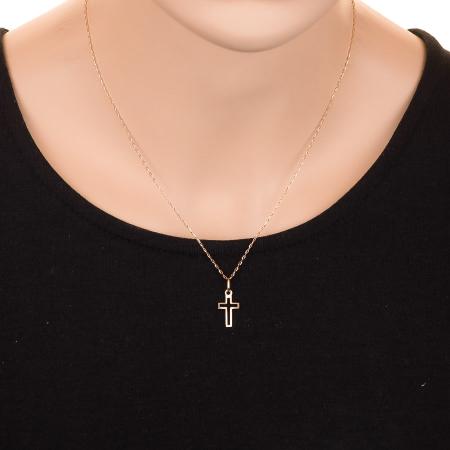 Zlatý přívěsek - křížek | Argento.cz