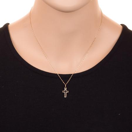 Zlatý přívěsek - křížek | Argento.cz