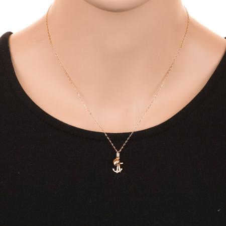 Zlatý přívěsek - srdíčko, kotva, křížek | Argento.cz