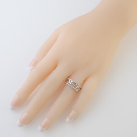 Stříbrný prsten - čiré kulaté zirkony | Argento.cz