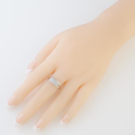 Stříbrný prsten - čiré kulaté zirkony | Argento.cz